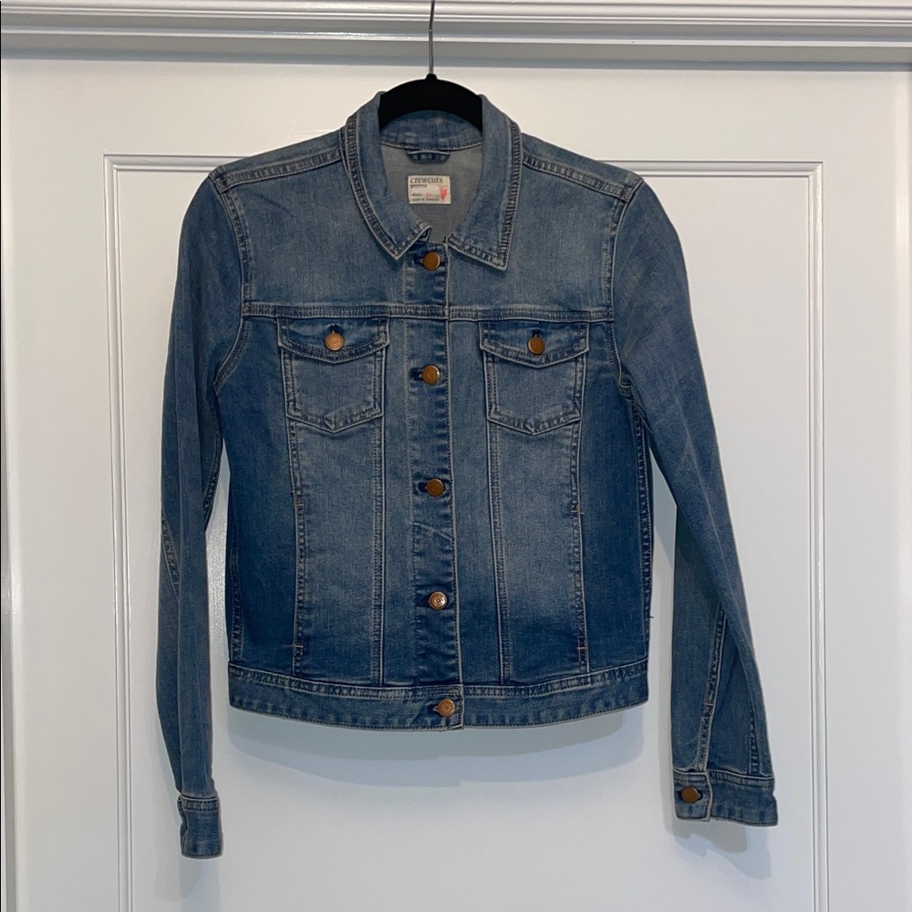 J. Crew Girls Classic Blue Denim Jacket